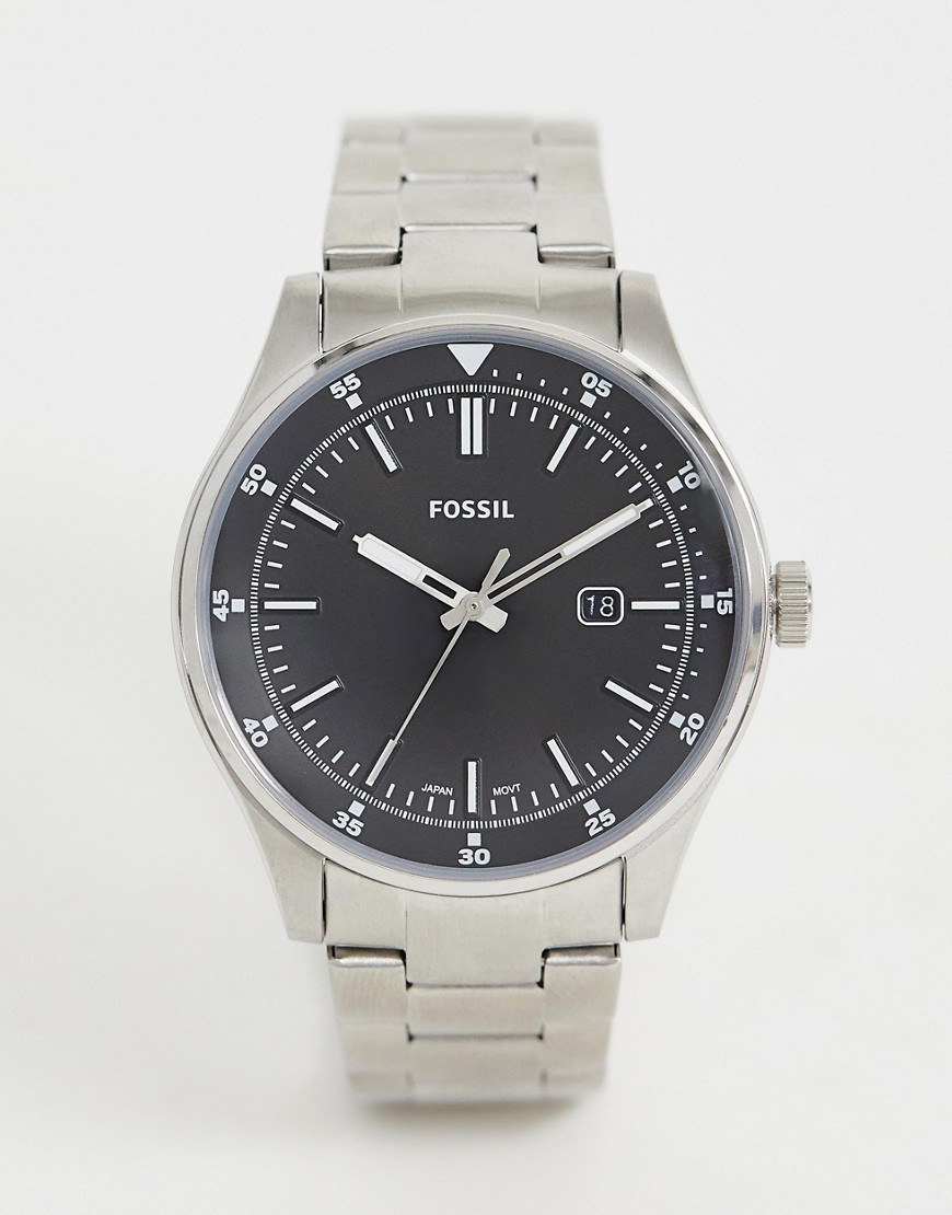 Fossil - FS5530 Belmar - Sportief horloge-Zilver