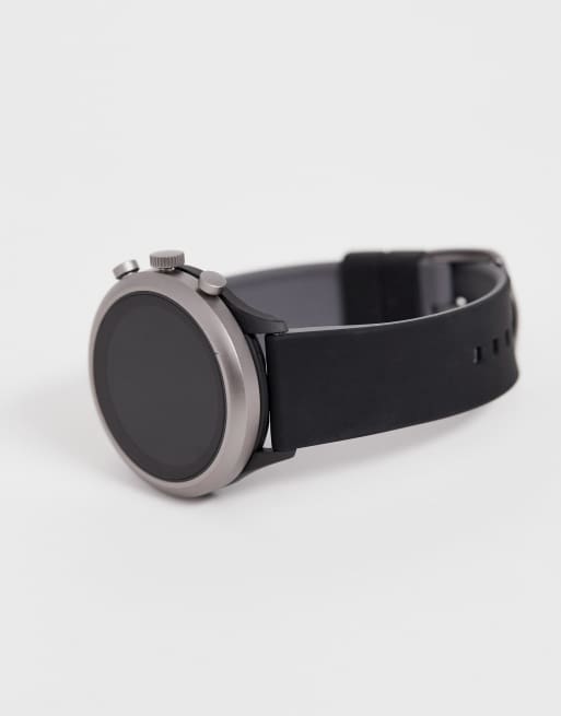 Fossil FTW4019 Sport silicone smart watch 43mm ASOS