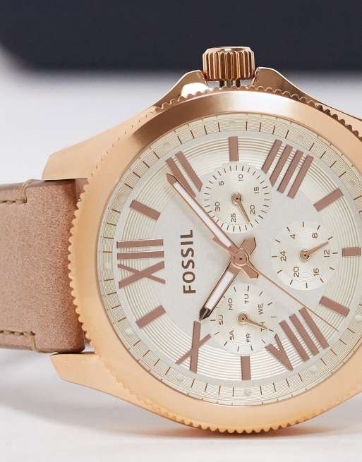 Fossil Gouden horloge