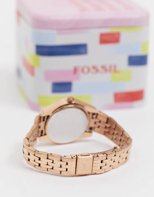 Bracelet fossil montre discount femme