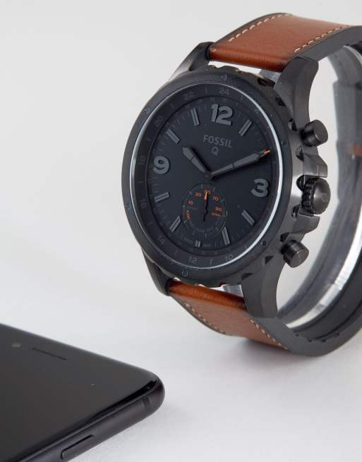 Fossil q nate hybrid smartwatch cheap ftw1114