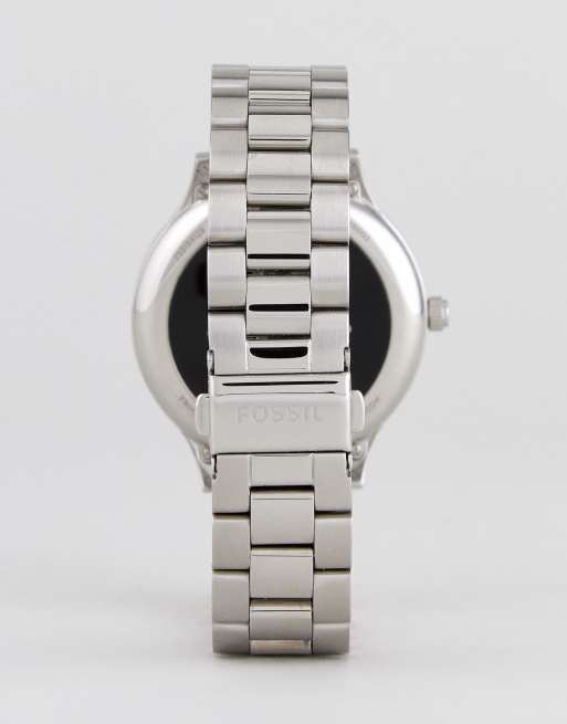 Fossil Q FTW6003 Venture bracelet smart watch in silver ASOS