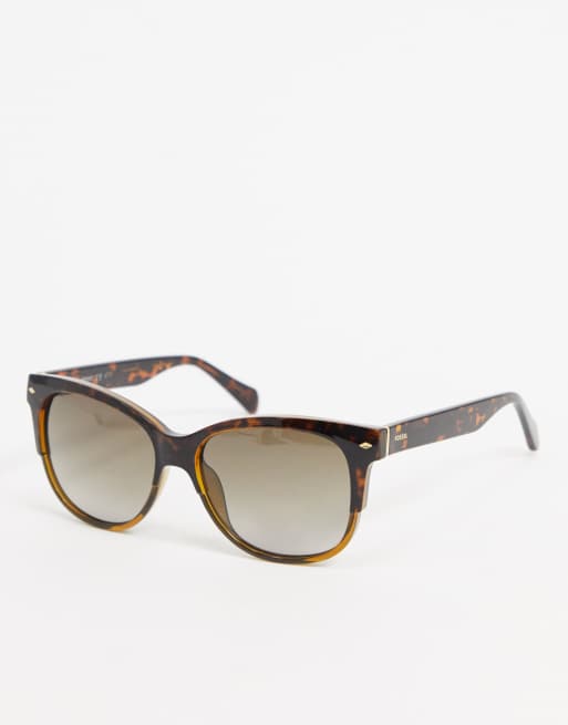 Fossil tortoise sale sunglasses