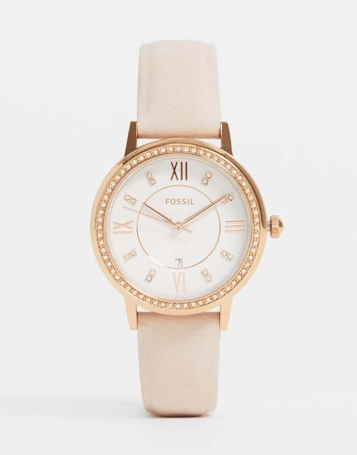 Fossil hotsell watch pink