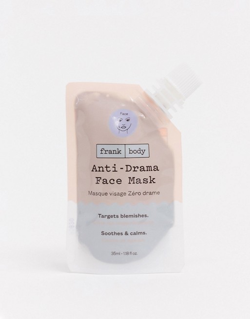 Frank Body Anti Drama Charcoal Face Mask Pouch 35ml