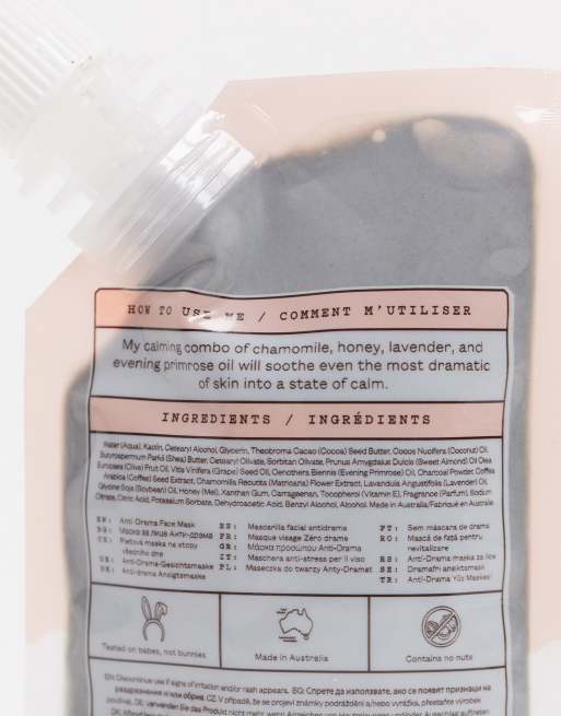 Frank Body - Anti Drama Charcoal gezichtsmasker zakje 35 ml, 2 van 4