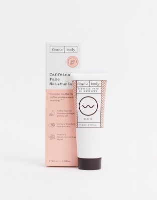 frank body Frank Body Caffeinated Face Moisturiser 80ml-Clear