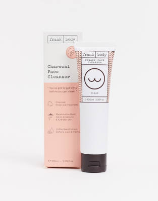 frank body charcoal face cleanser