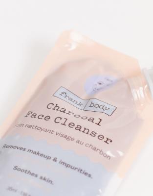 frank body charcoal face cleanser