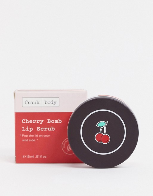 Frank Body Cherry Bomb Lip Scrub 15ml