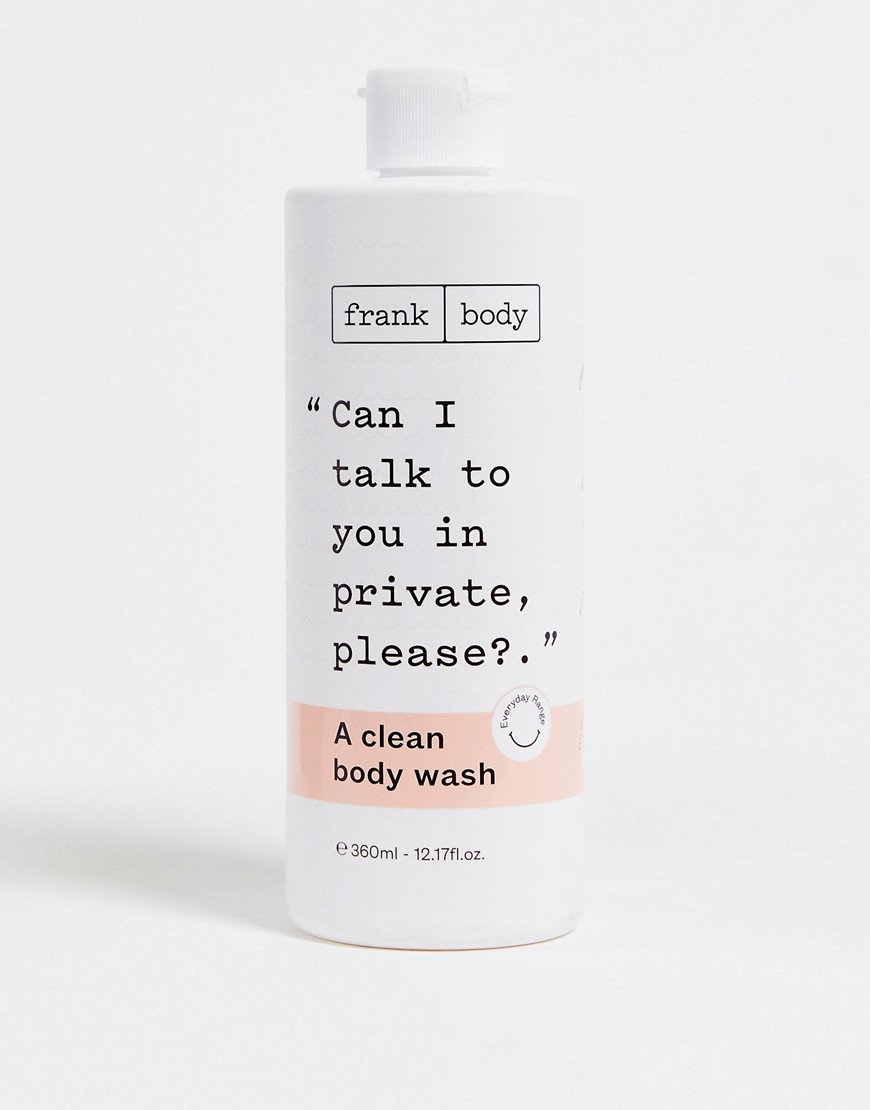 Frank Body Clean Body Wash 360ml-No colour
