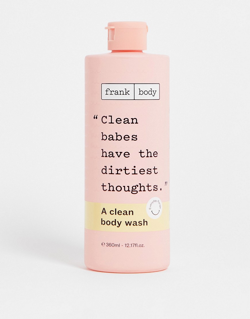 Frank Body Clean Body Wash: Sunday Brunch 360ml-No colour