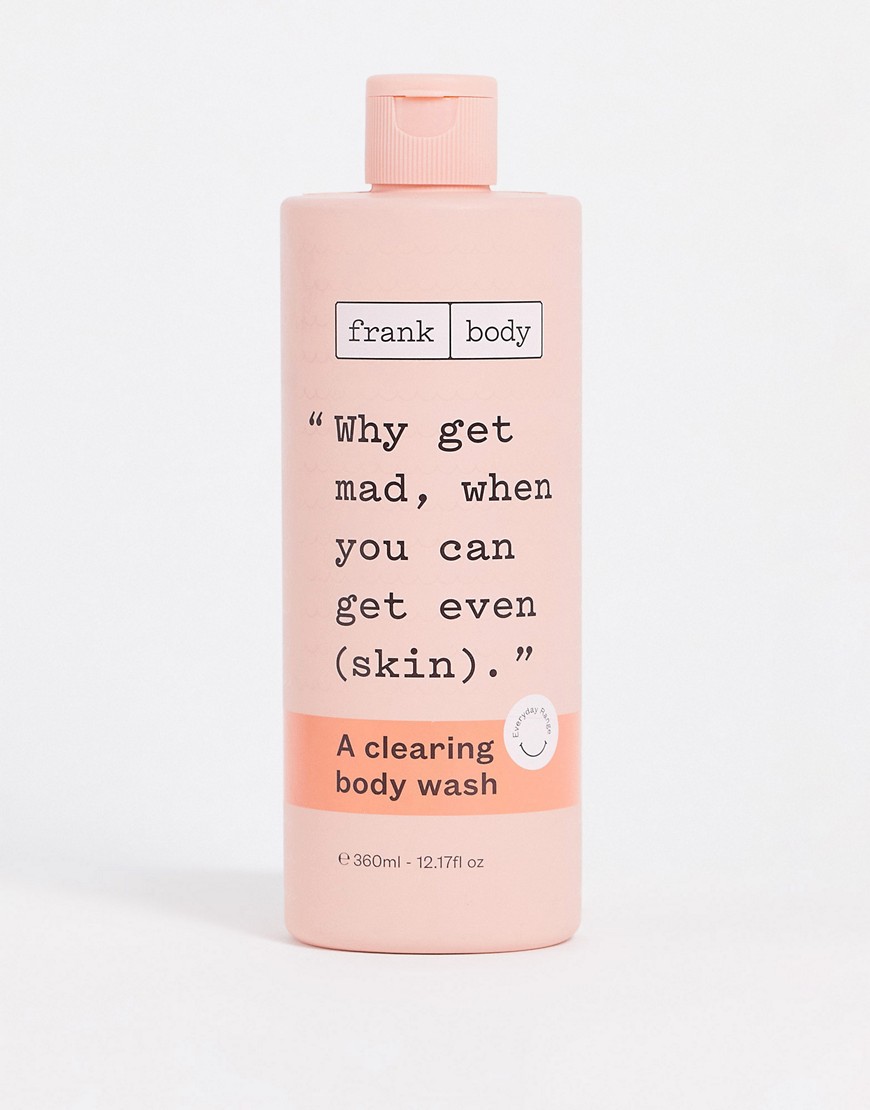 Frank Body Clearing Body Wash 360ml-No colour