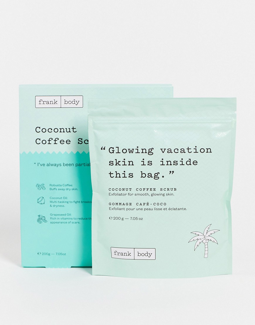 Frank Body Coconut Coffee Scrub 200g-No colour