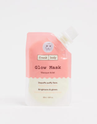 Glow Mask, Natural Hydrating Face Mask, frank body