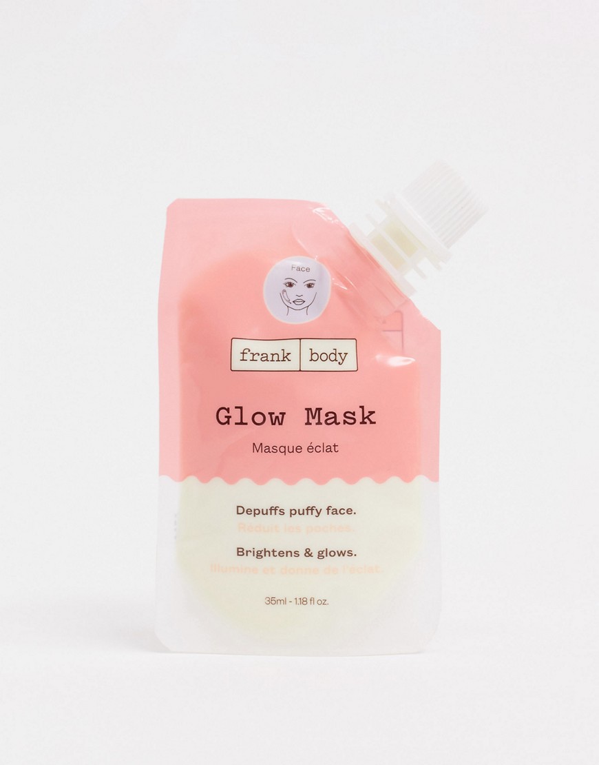 FRANK FRANK BODY GLOW MASK POUCH 35ML-NO COLOR,FMA-035-NGL US