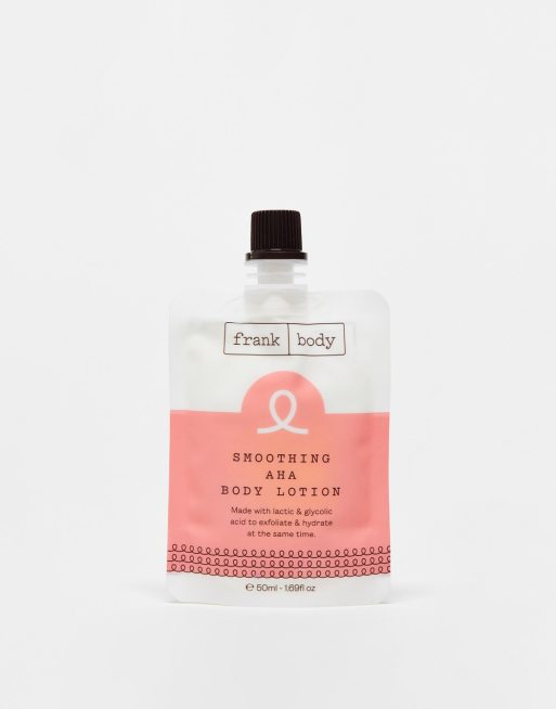 Frank Body Mini lotion apaisante aux AHA pour le corps ASOS