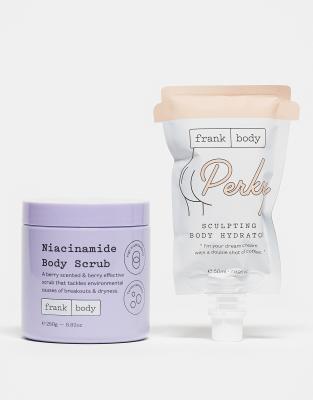 Frank Body - Niacinamid-Körperpeeling, 250 g (mit Gratisgeschenk - Perky Sculpting Hydrator, 50 ml)-Keine Farbe