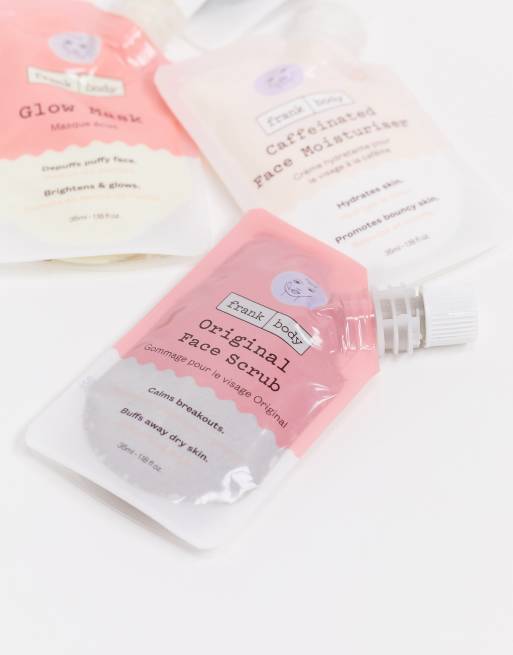 Frank Body – Original Face Scrub – Ansiktsskrubb i påse, 35 ml, 4 av 4