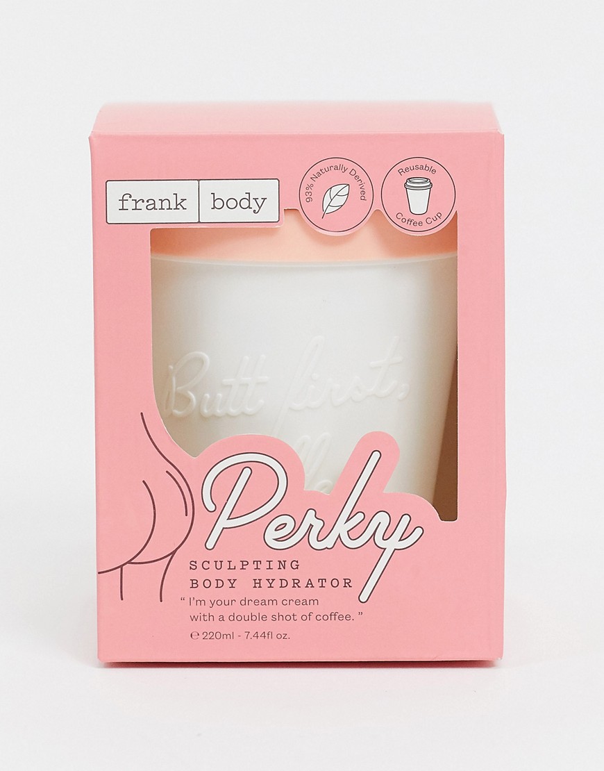 Frank Body - Perky Sculpting Hydrator - Hydraterende crème 220ml-Geen kleur