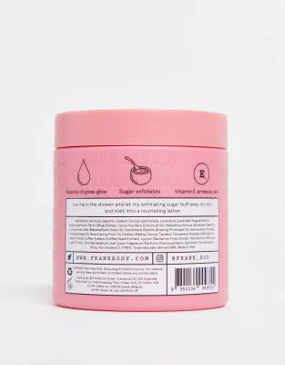 Frank Body Rosehip Body Scrub And Cleanser 250g In Pink