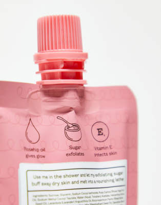 Frank Body Rosehip Body Scrub & Cleanser Mini 100g-no Color
