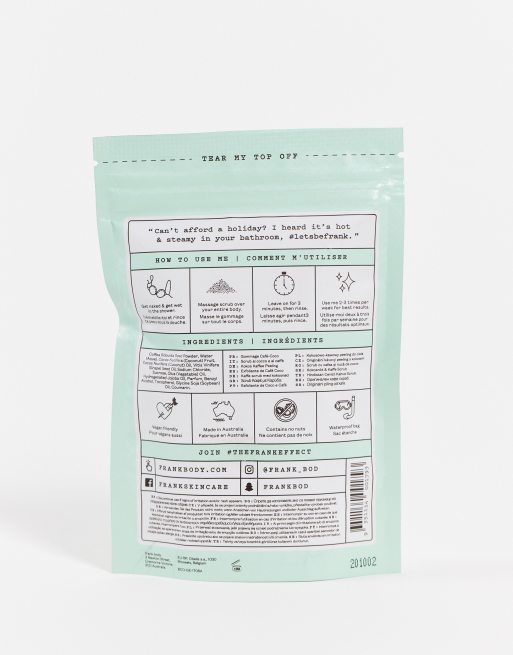 Frank Body - Scrub al caffè e al cocco da 100 g, 3 di 4