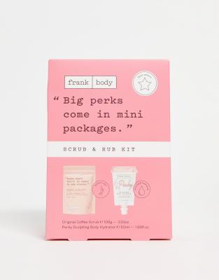 Frank Body – Scrub and Rub Kit, Peelingset | ASOS