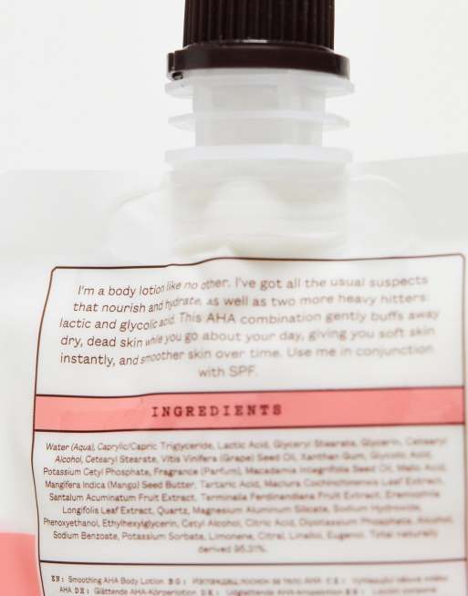 Frank Body – Smoothing AHA Body Lotion – Liten kroppslotion, 50ml, 4 av 4