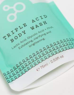 Frank Body Triple Acid Body Wash 75ml-no Color