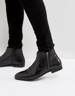 Frank Wright Side Zip Chelsea Boots 