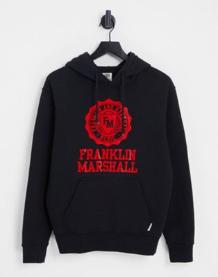 Franklin & Marshall hoodie in black