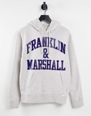 Franklin & Marshall logo hoodie