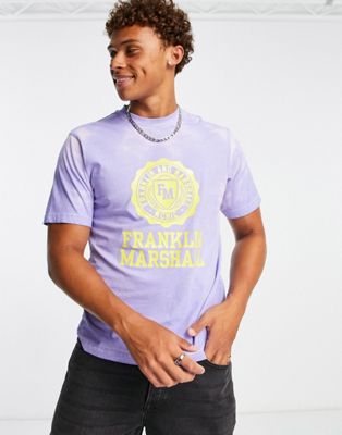 Franklin & Marshall t-shirt in purple