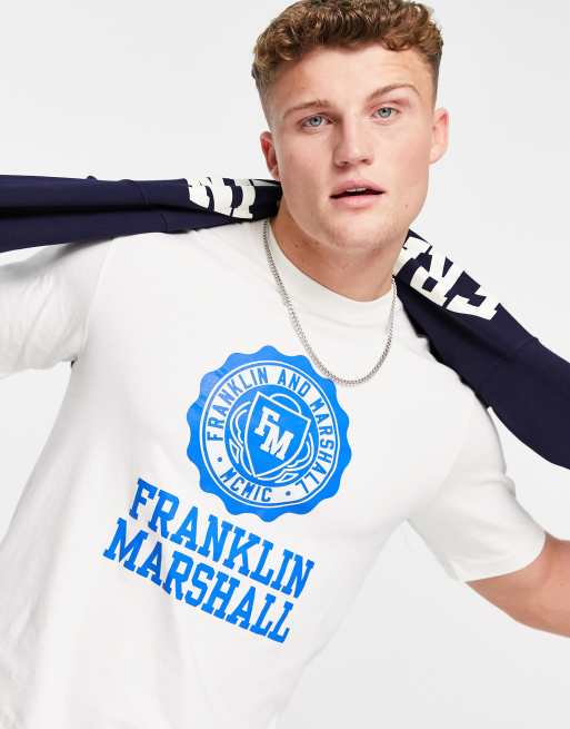 Franklin & Marshall - T-shirt met logo