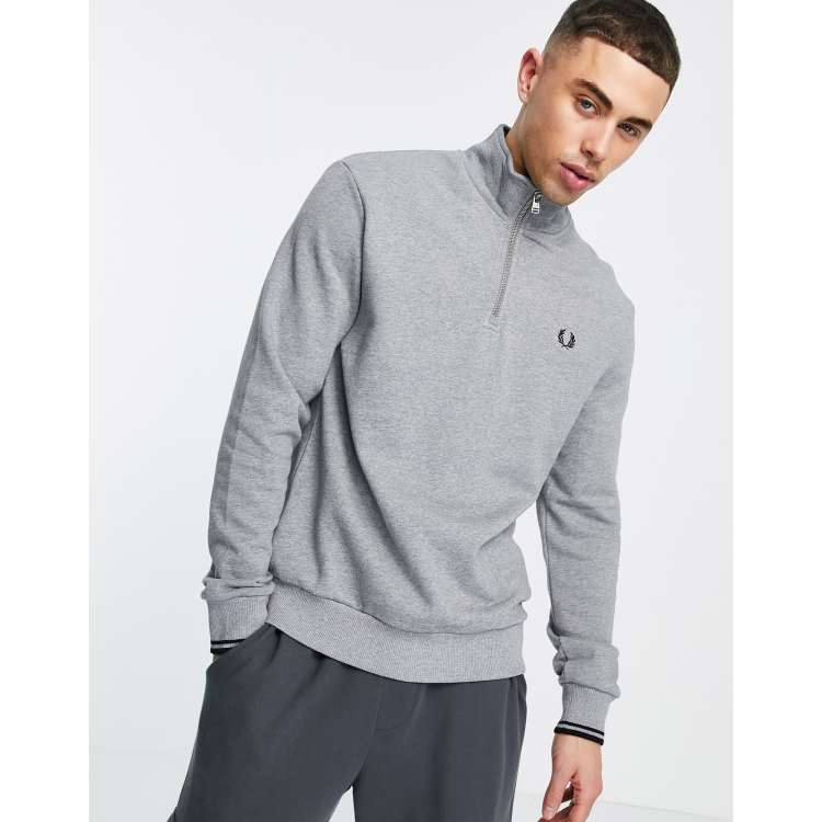 Fred perry hotsell quarter zip jacket