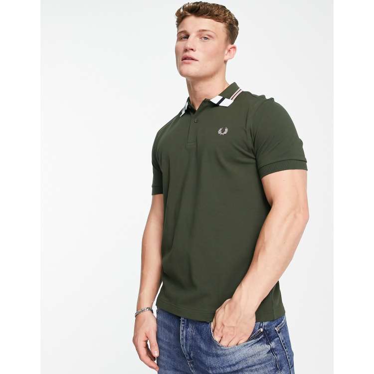 Fred perry 2025 abstract collar polo