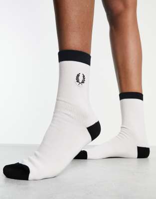 Fred Perry - Amy - Calzini bianchi con cuoricini