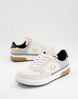 Fred Perry B1263 suede/mesh trainer