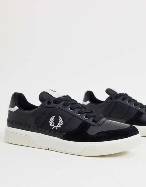 Fred Perry B300 trainers in black