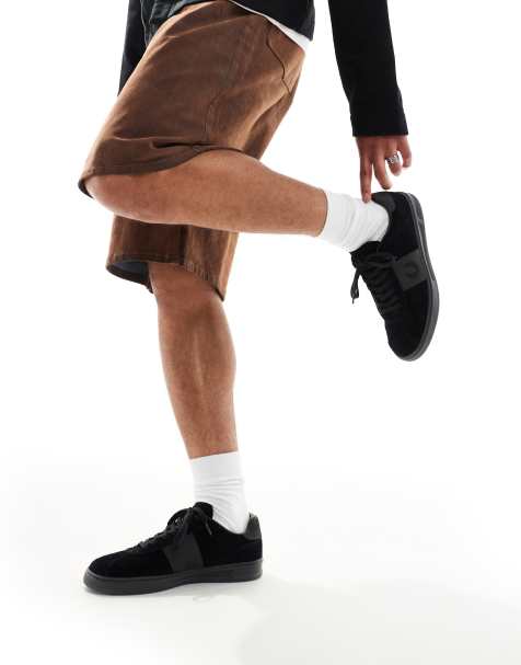 Fred Perry - B4 - Sorte sneakers i ruskind - view 1