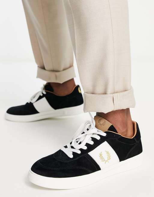 Fred Perry B400 sneakers in black | ASOS