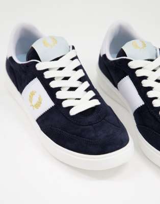 fred perry shoes navy