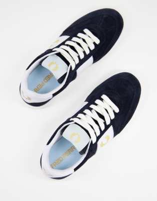 fred perry shoes navy