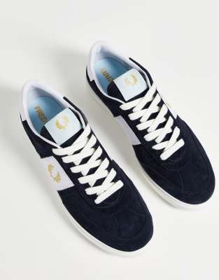 fred perry trainers navy