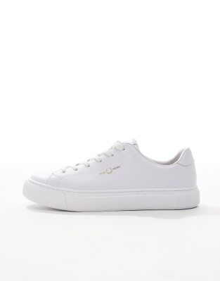 Fred Perry B71 leather sneakers in white | ASOS