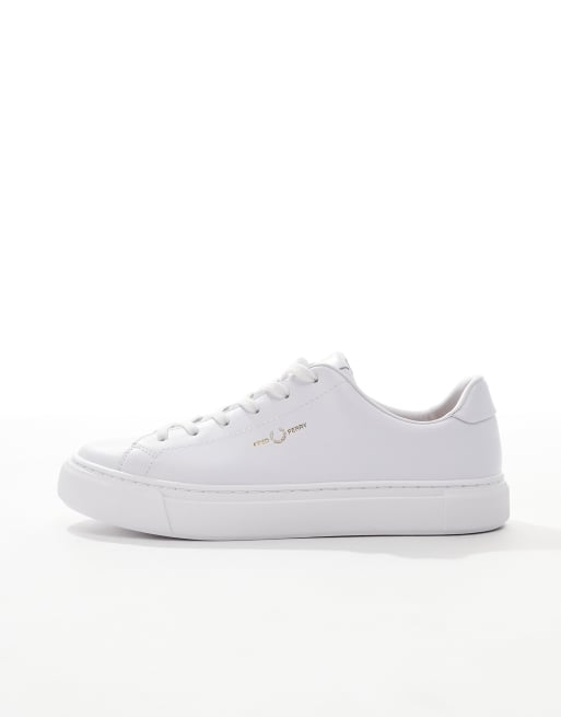 【FRED PERRY】B71 LEATHER (134) R6743 Fred Perry B71 leather sneakers in white | ASOS