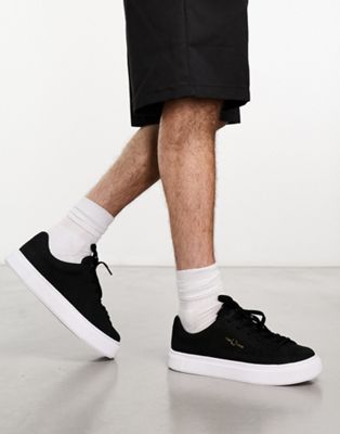 Fred Perry B71 oiled nuBuckin trainers in black - ASOS Price Checker