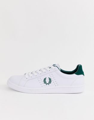 fred perry white trainers
