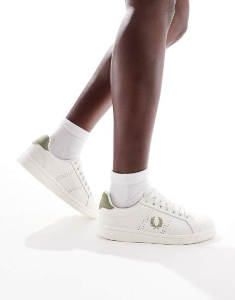 Fred Perry - B721 - Sneakers in pelle bianche - view 1